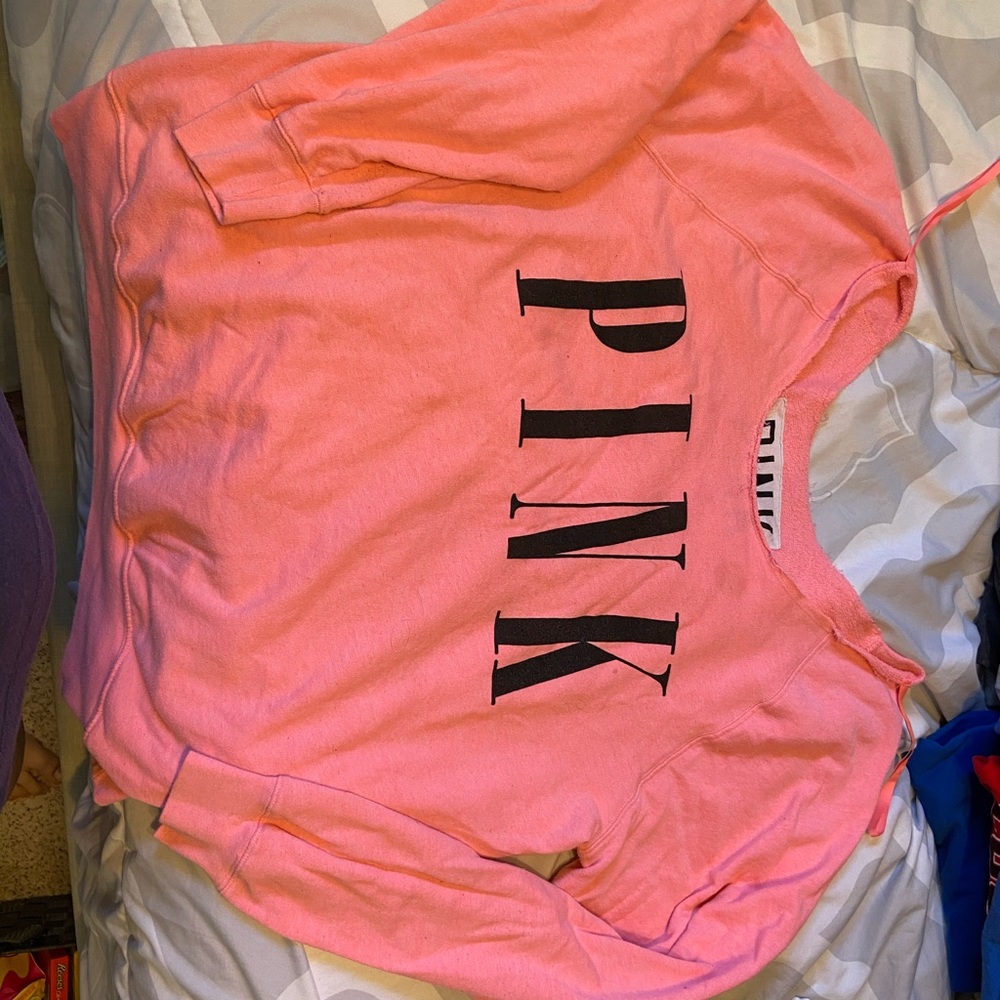 long sleeve PINK tee shirt!